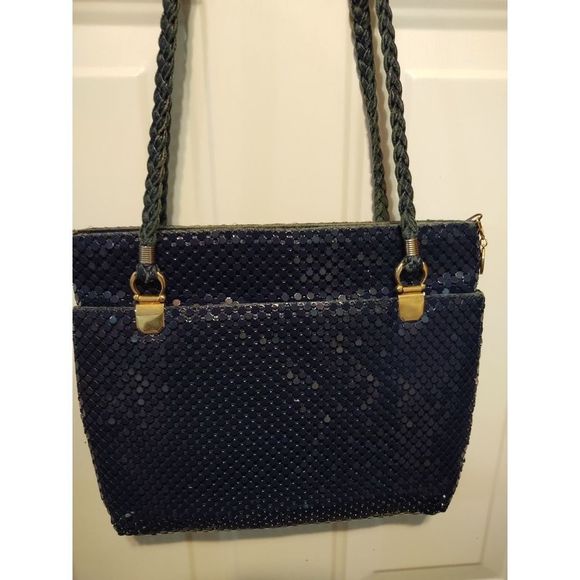 Unbranded Blue Sequin Hand Bag - Picture 1 of 11
